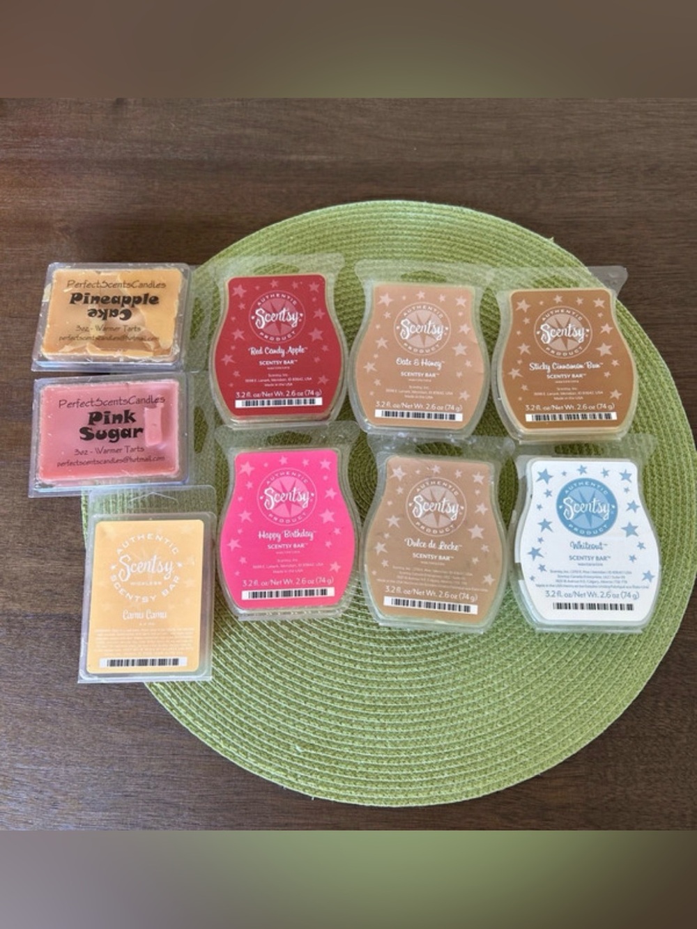 7 scentsy melts and 2 perfect scents new